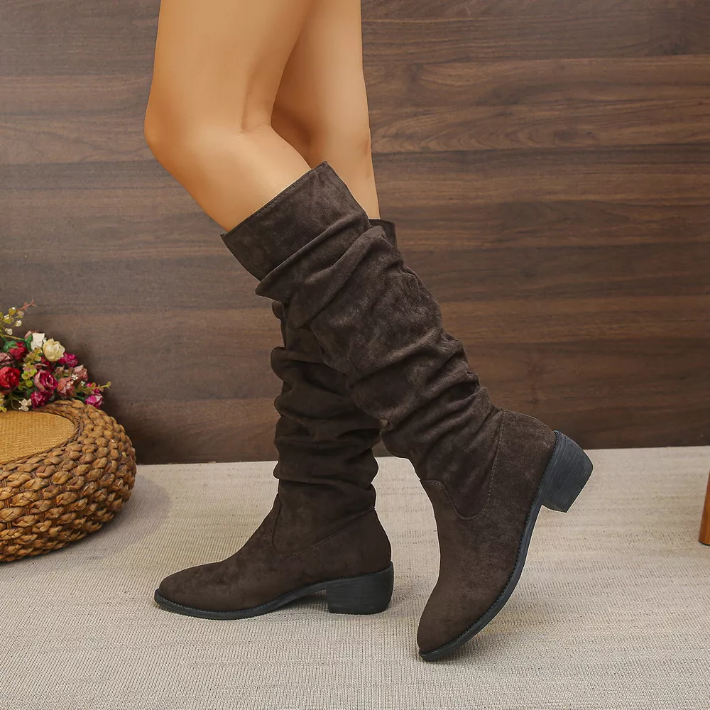 Point Toe Slouchy Boots, image 3