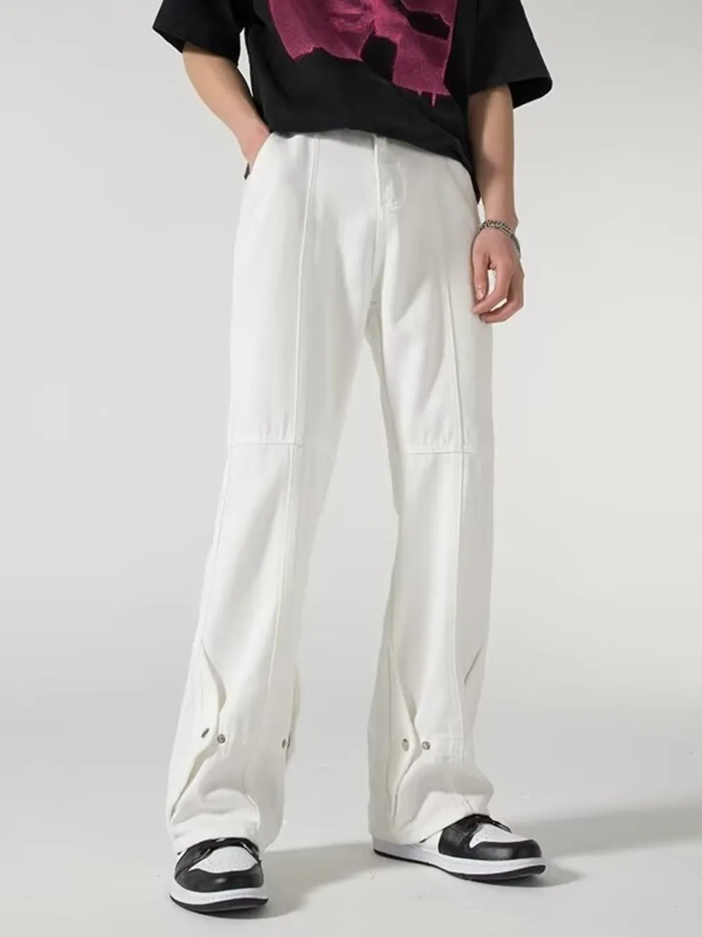 Men's Plus Size Loose Fit Jeans, image 3