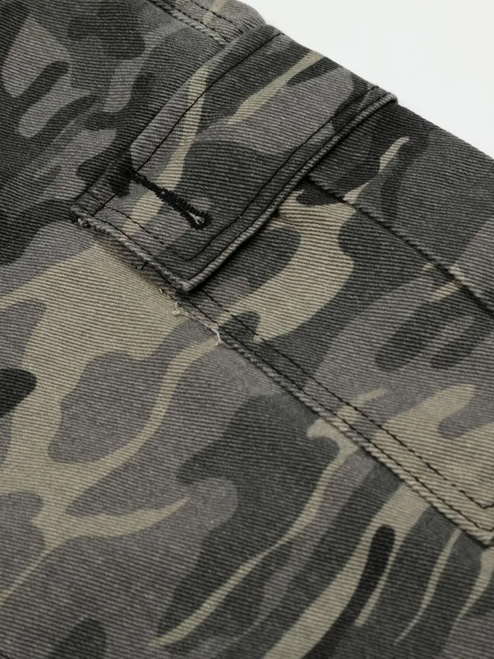 Men's Camouflage Cargo Capris Jeans, image 13