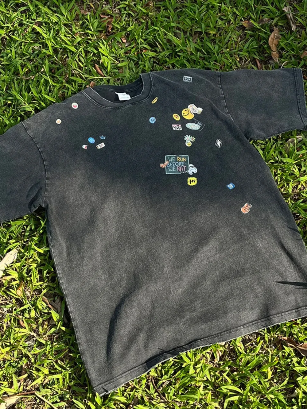 Men's Round Neck Oversized T-Shirt, image 3
