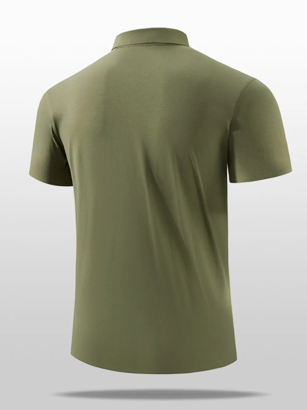 Men's Plus Size Button Detail Short Sleeve Polo, image 11