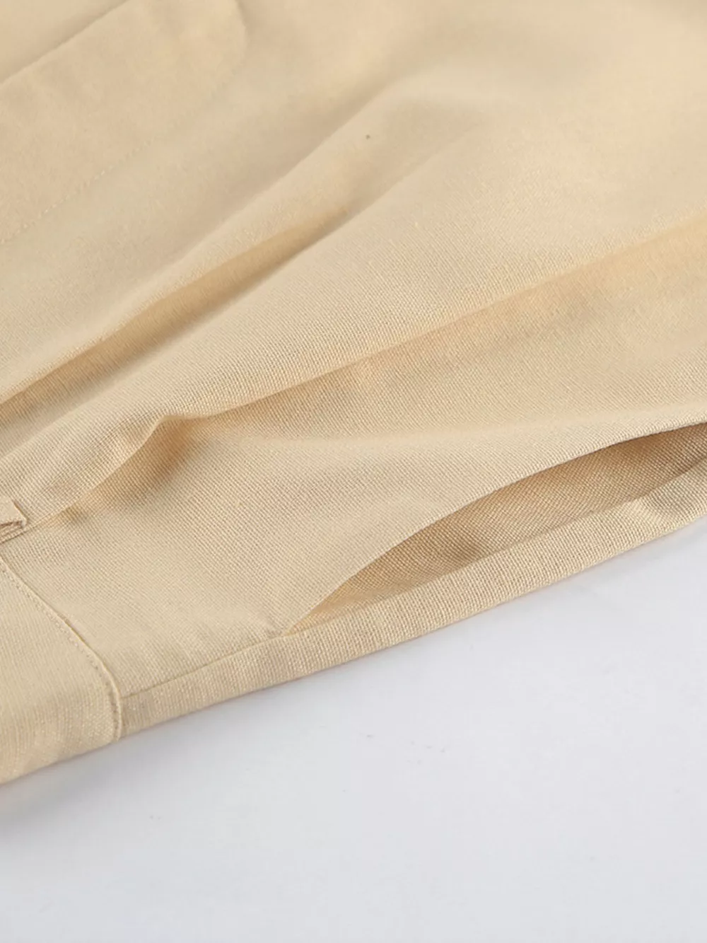 One-Shoulder Tie-Waist Top and Wide-Leg Pants Set, image 13