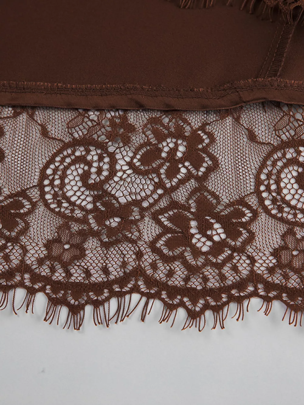Asymmetric Lace Hem Cami, image 6