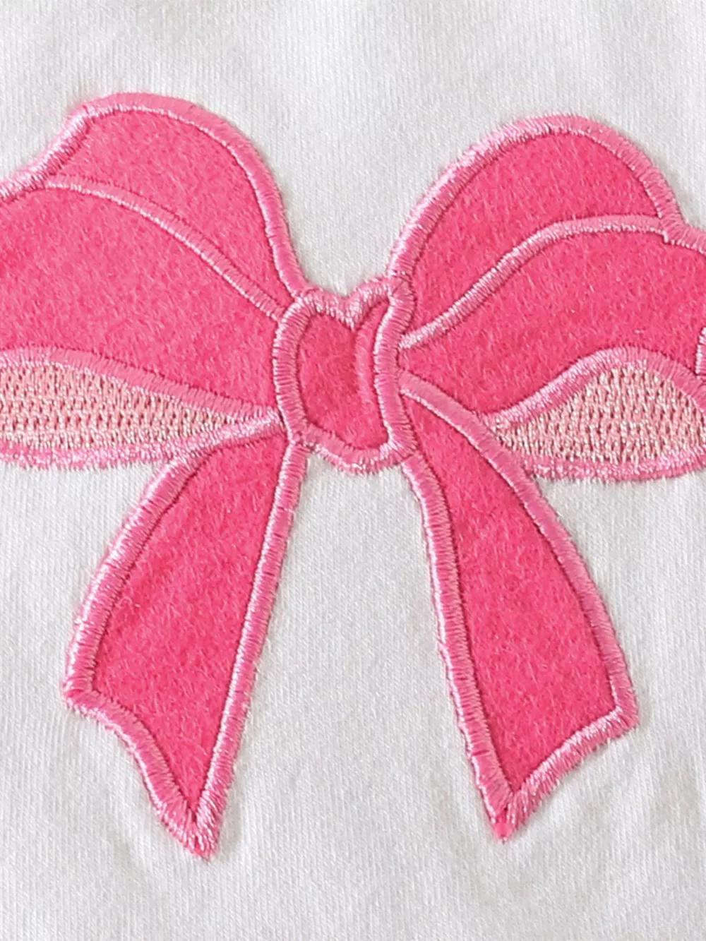 Children's Bowknot Print Ruffle Trim 3 Piece Set, image 7