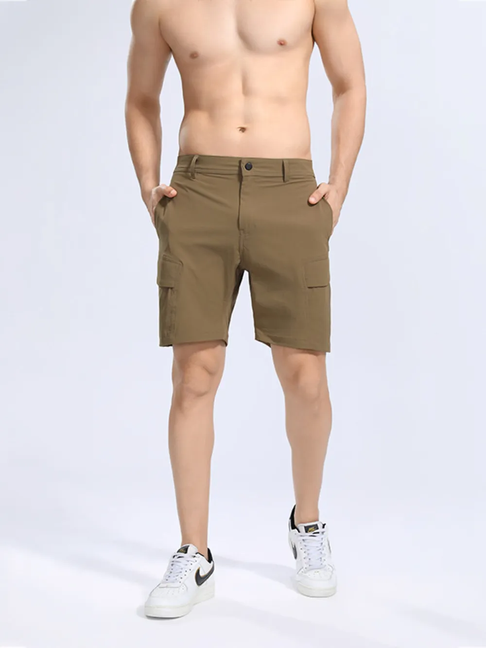 Men's Plus Size Classic Cargo Shorts, image 2
