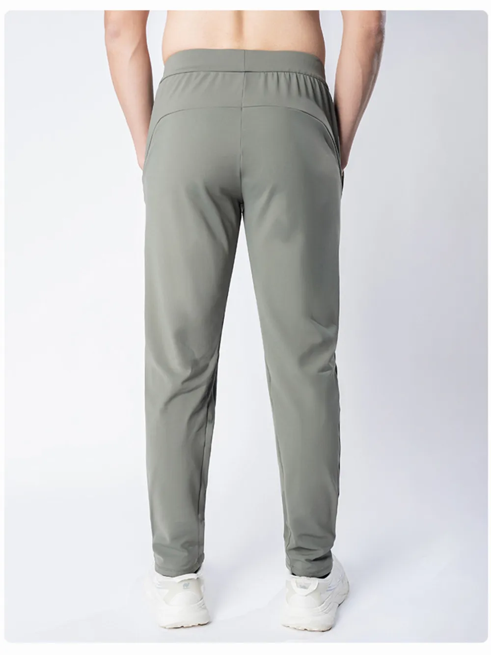 Men's Plus Size Elastic Waist Joggers, image 9