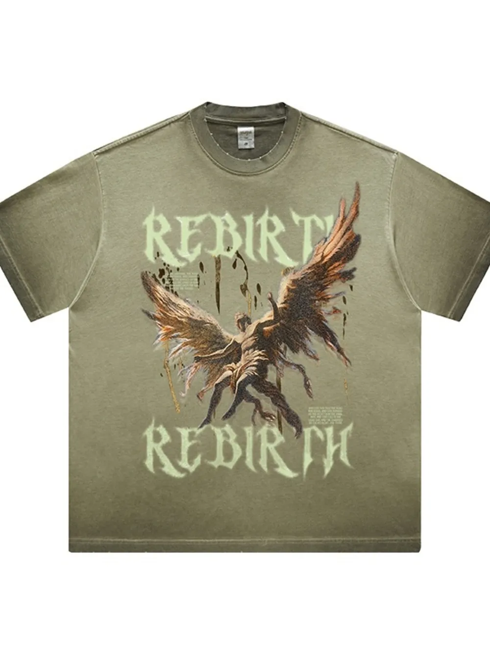 Men's Graphic Round Neck T-Shirt, image 3