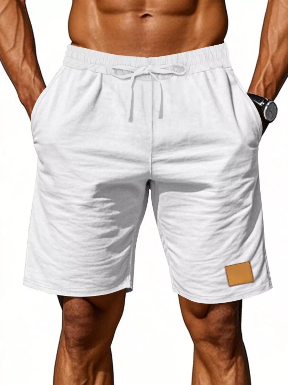Men's Full Size Casual Drawstring Shorts Plus Size, image 8