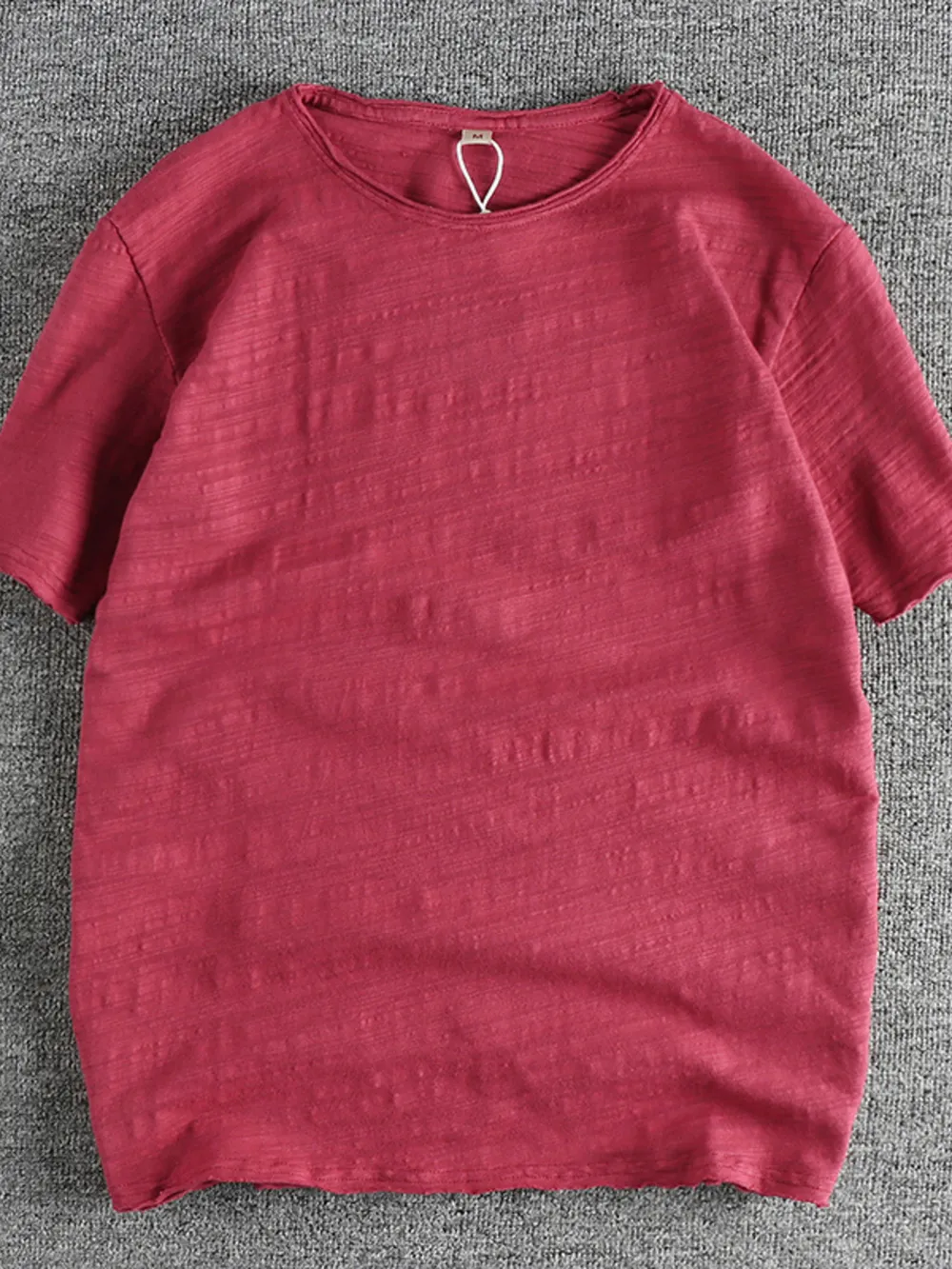 Men's Round Neck Short Sleeve T-Shirt, image 9