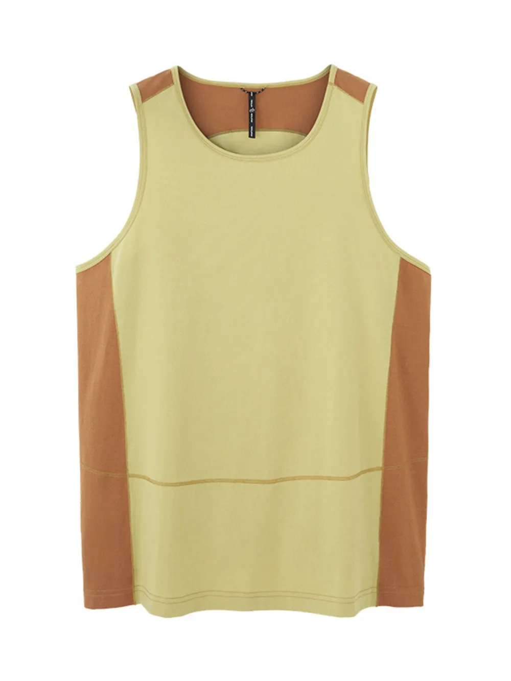 Men's Color Block Round Neck Tank, image 7