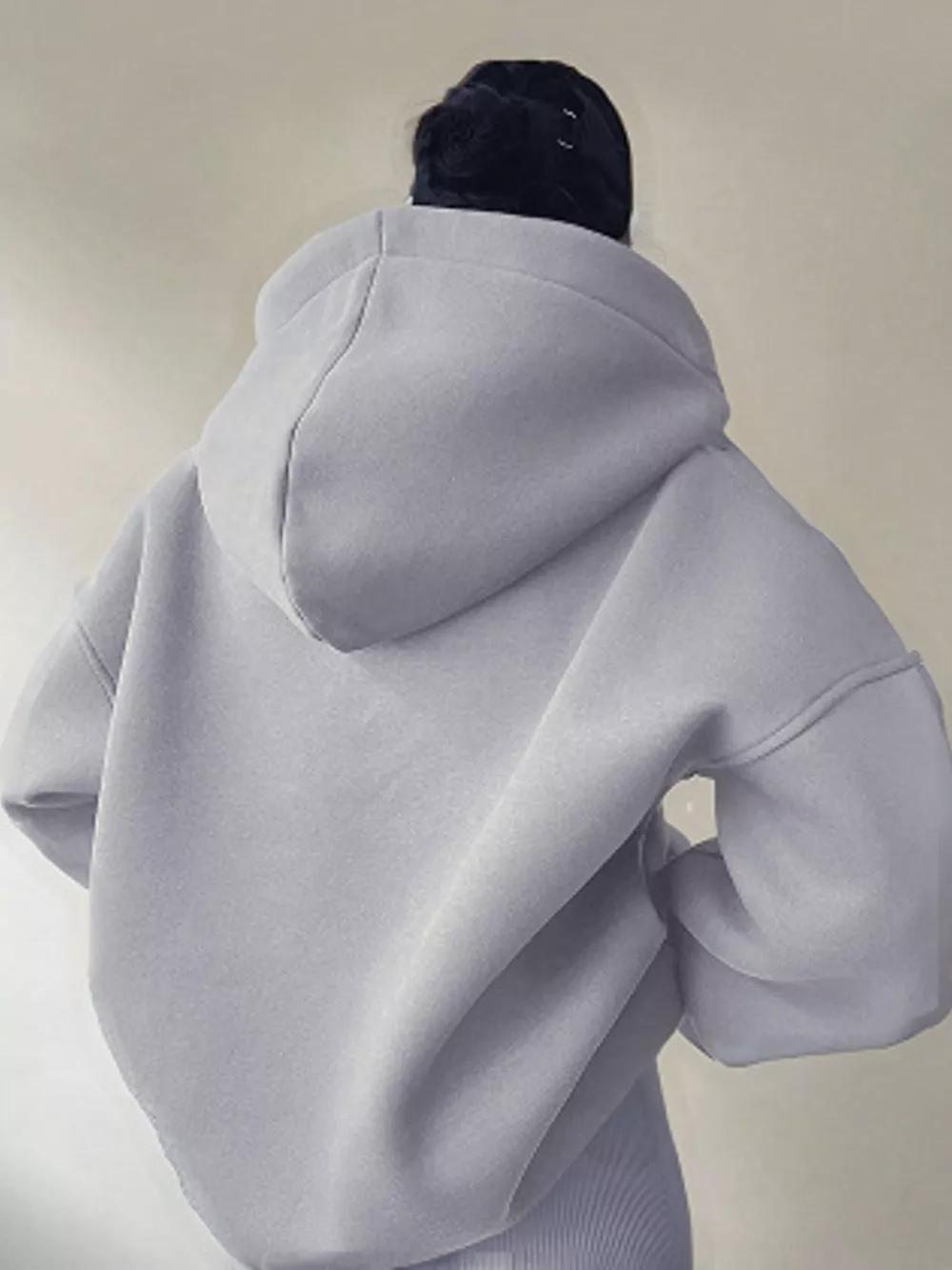 Dropped Shoulder Long Sleeve Sweatshirt, image 34