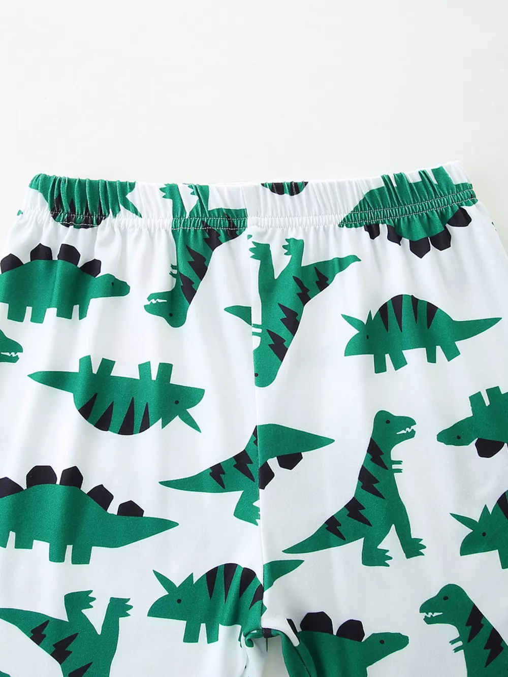 Children's Dinosaur Print Casual Tee and Shorts Set, image 6