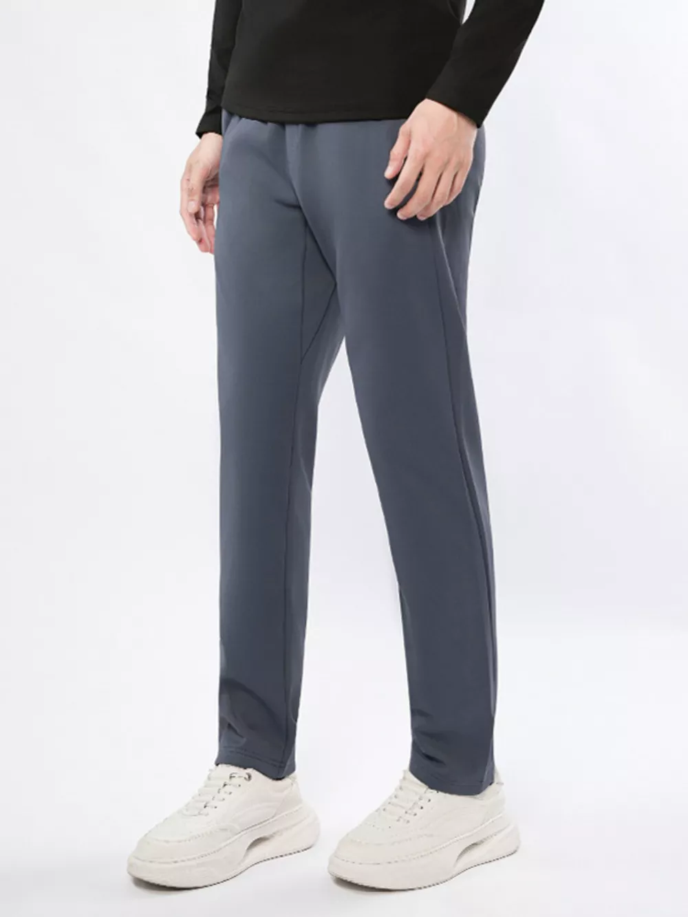Men's Plus Size Casual Straight-Leg Pants, image 2