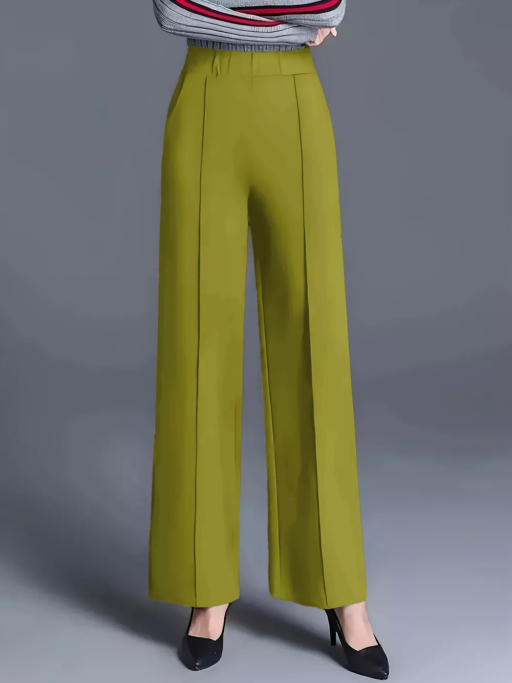 High-Waisted Wide Leg Pants, image 20