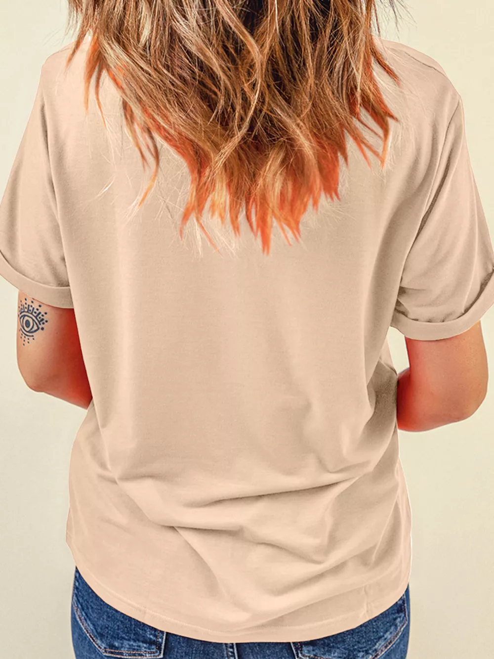 Full Size Thanksgiving Turkey Graphic Casual T Shirt Plus Size, image 2