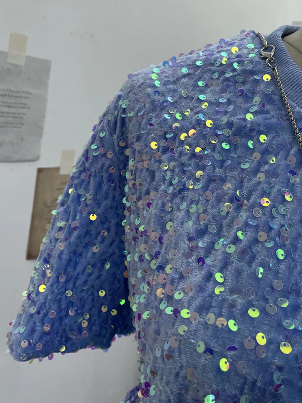 Sequin Short Sleeve T-Shirt, image 8