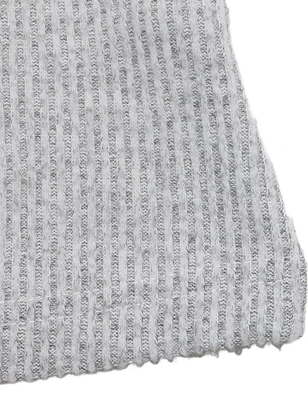Ribbed Lace Trim Henley T-Shirt, image 8