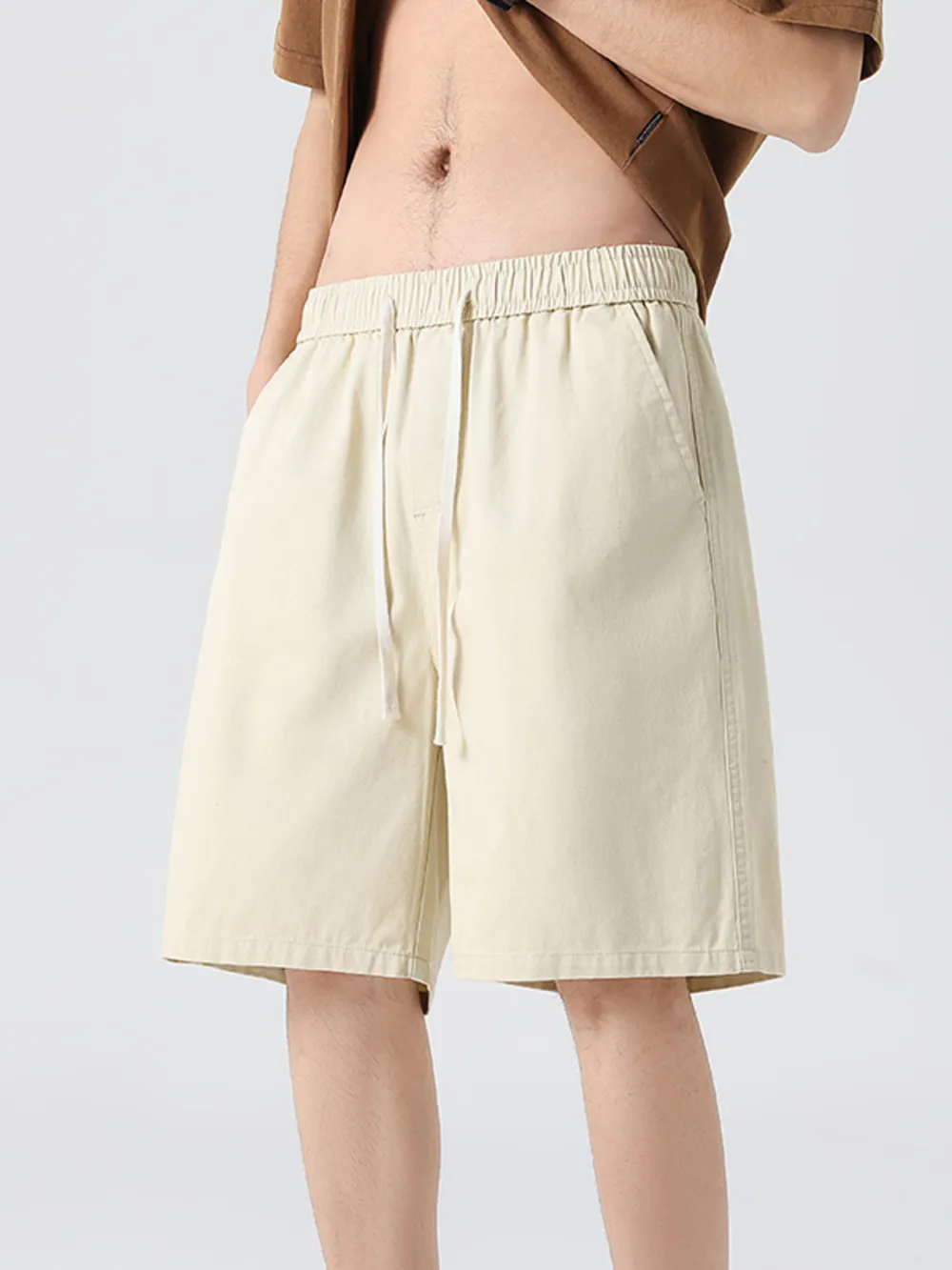 Men's Full Size Wide-Leg Shorts Plus Size, image 8