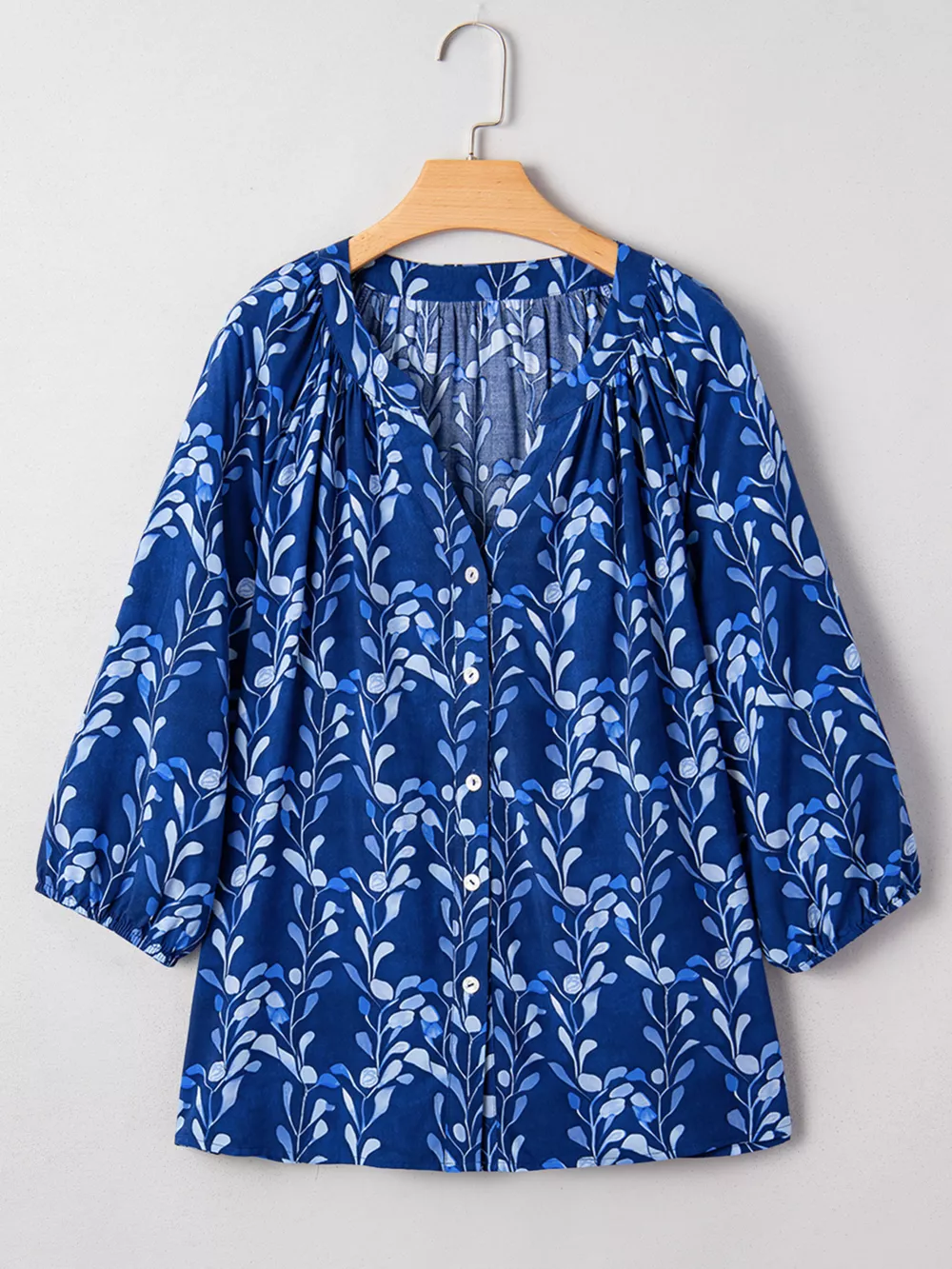 Botanical Print Button Up Shirt, image 7