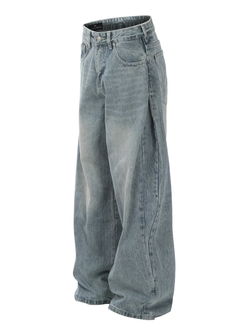 Men's Wide Leg Jeans, image 2