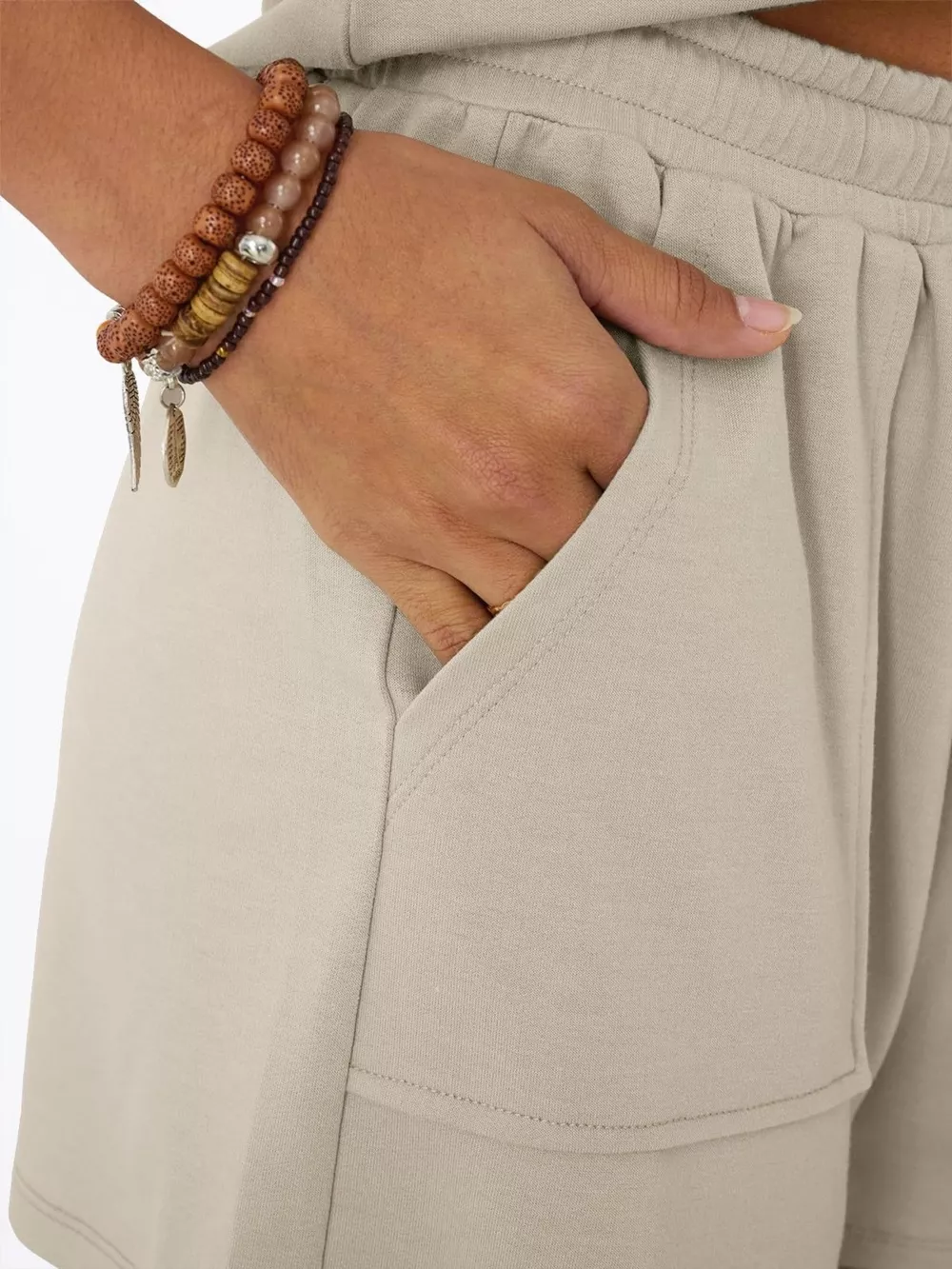 Casual V-Neck T-Shirt and Shorts Set, image 5