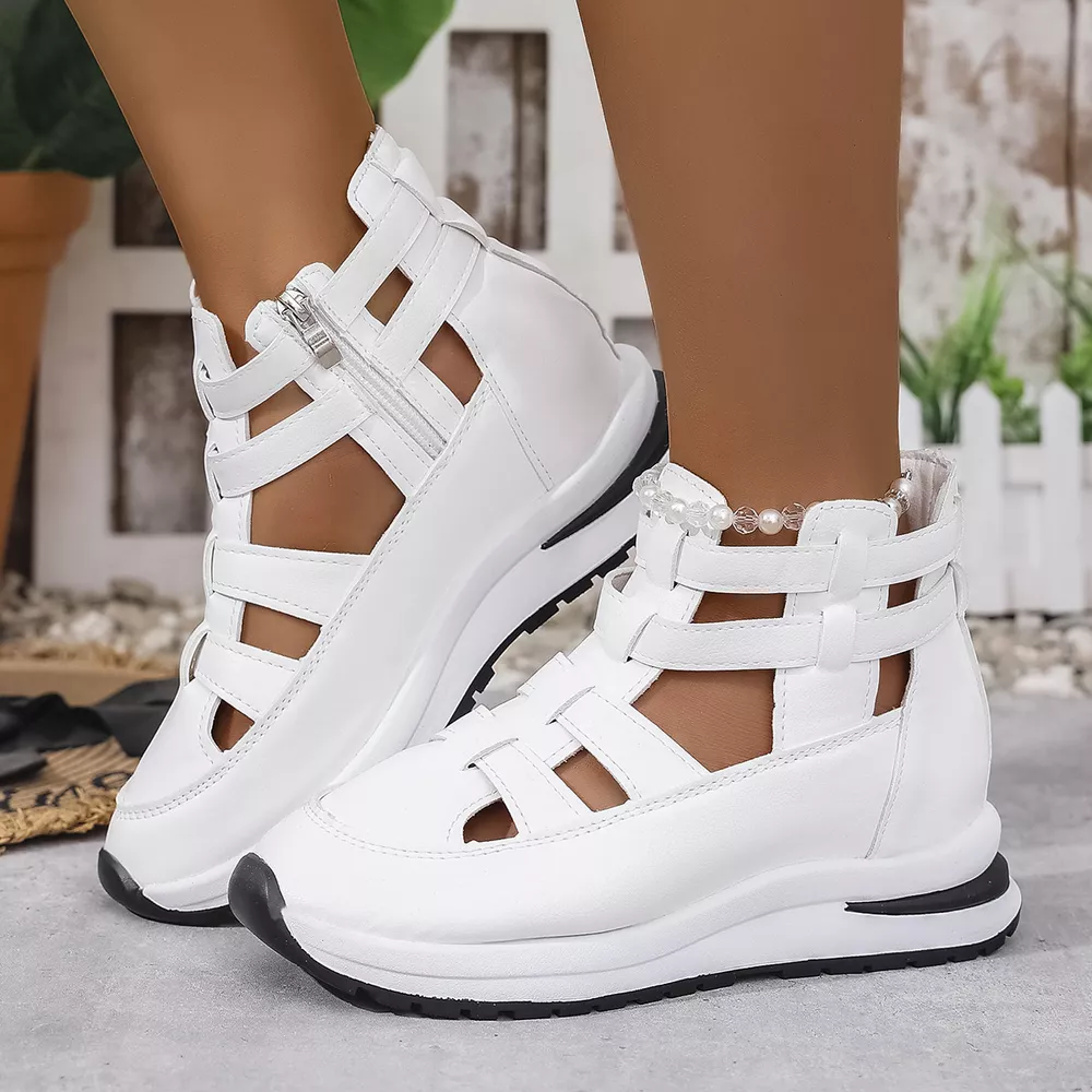 Cutout Platform Sneakers, image 7