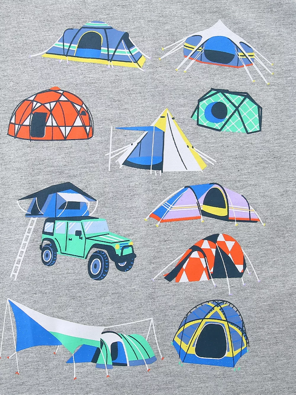 Children's Camping Adventure Graphic Tee, image 3