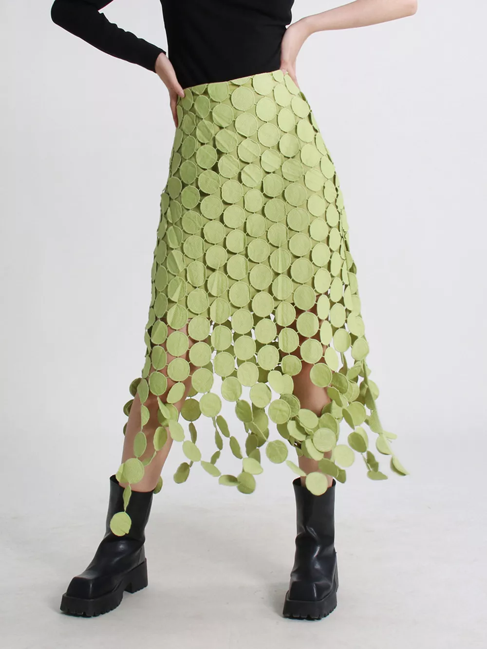 Fringe Midi Skirt, image 19