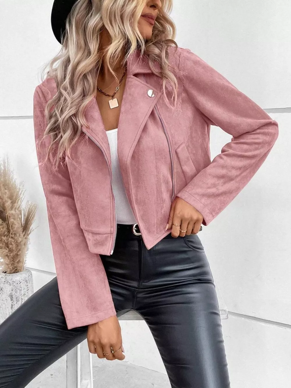 Zip Up Cropped Jacket, image 20