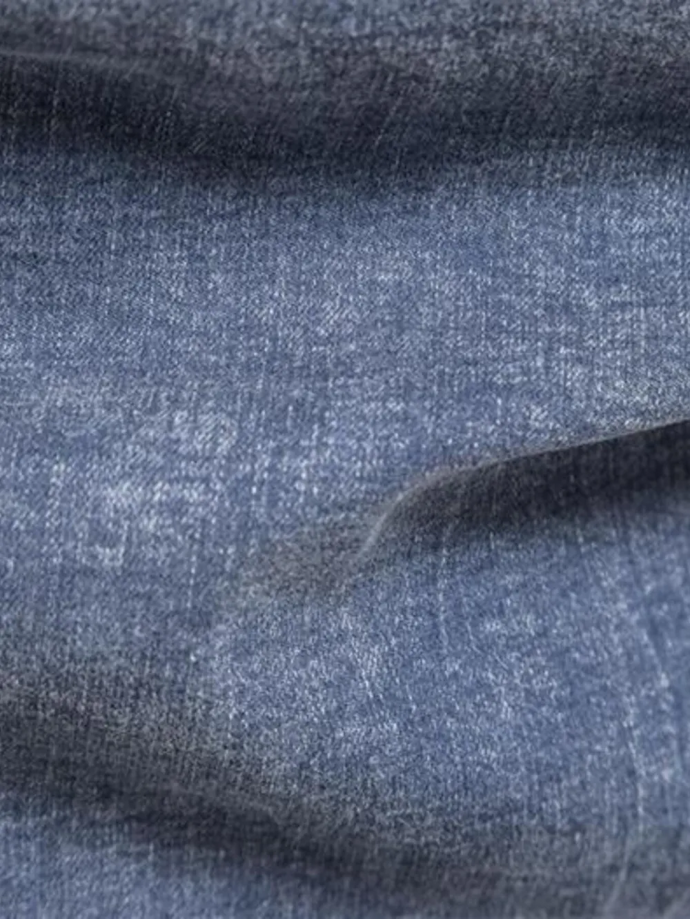 Men's Button Up Long Sleeve Denim Shirt, image 11