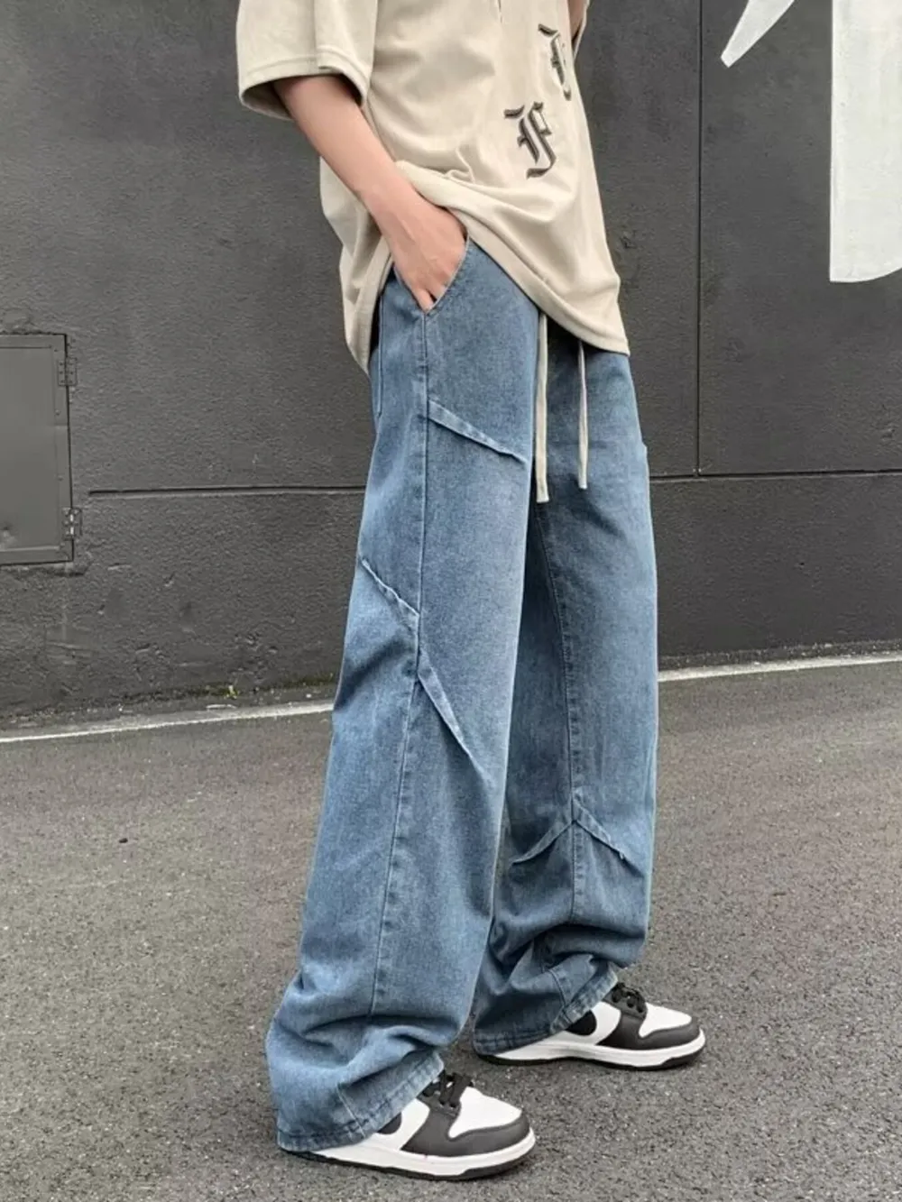 Men's Full Size Loose Fit Jeans Plus Size, image 3