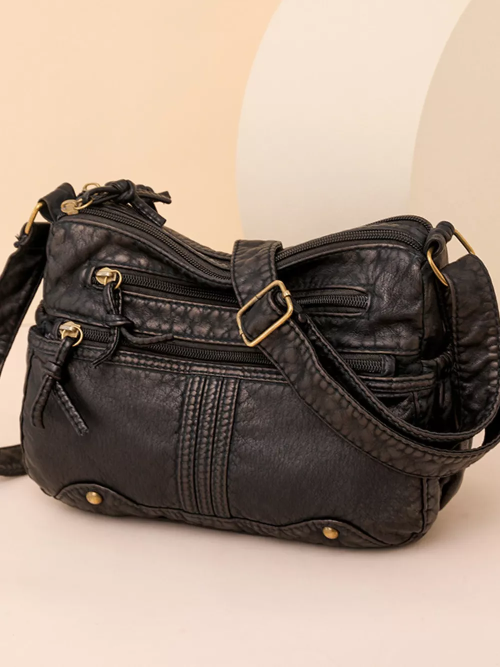 Multi-Pocket Crossbody Bag, image 6