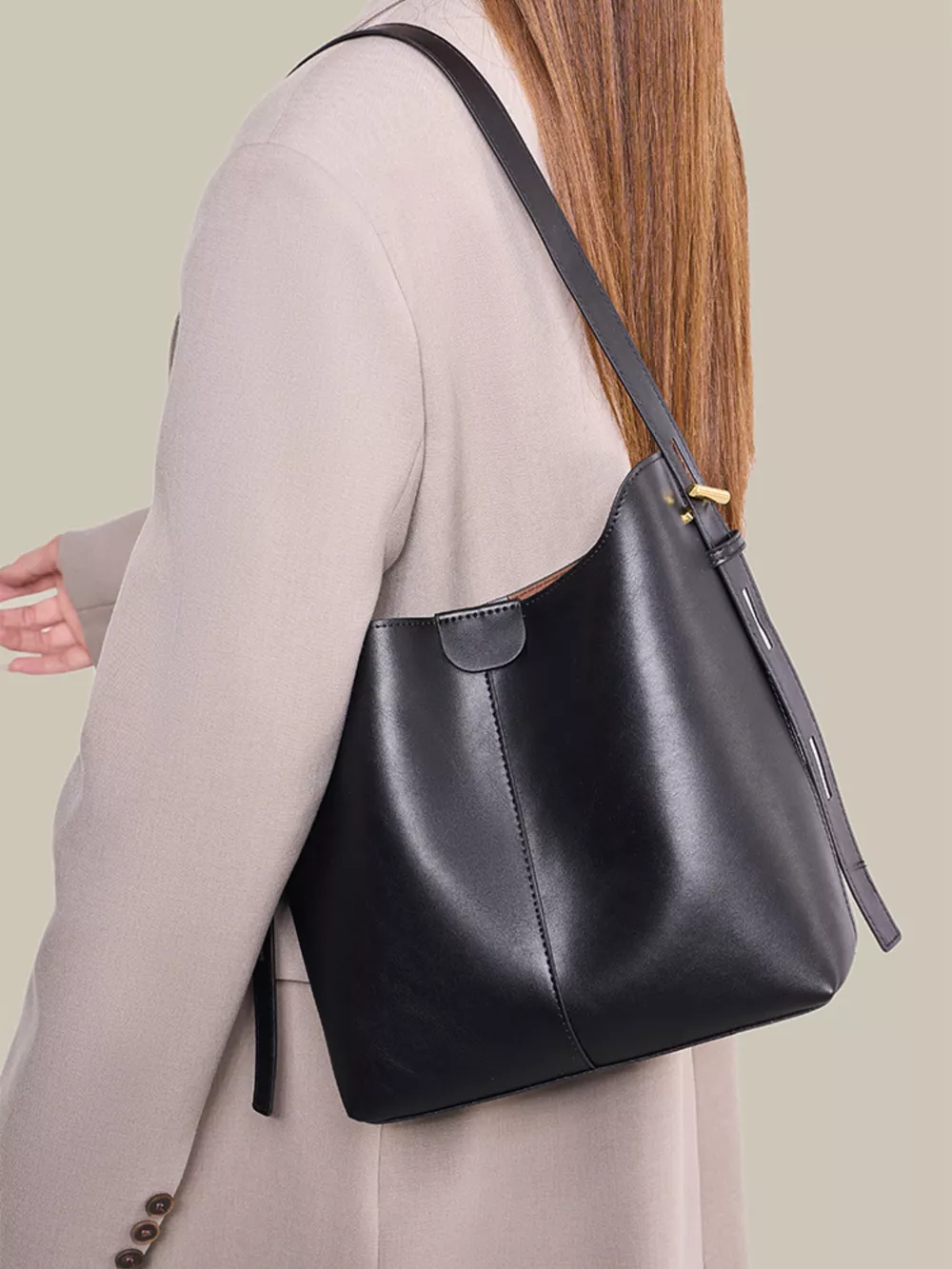 Adjustable Strap Shoulder Bag, image 6