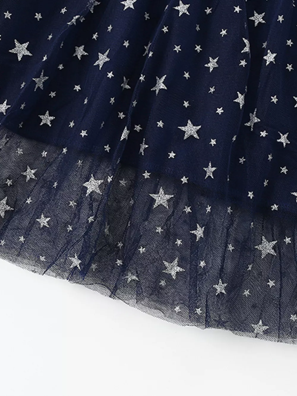 Children's Unicorn Graphic Ruffle Sleeve Tulle Dress, image 5