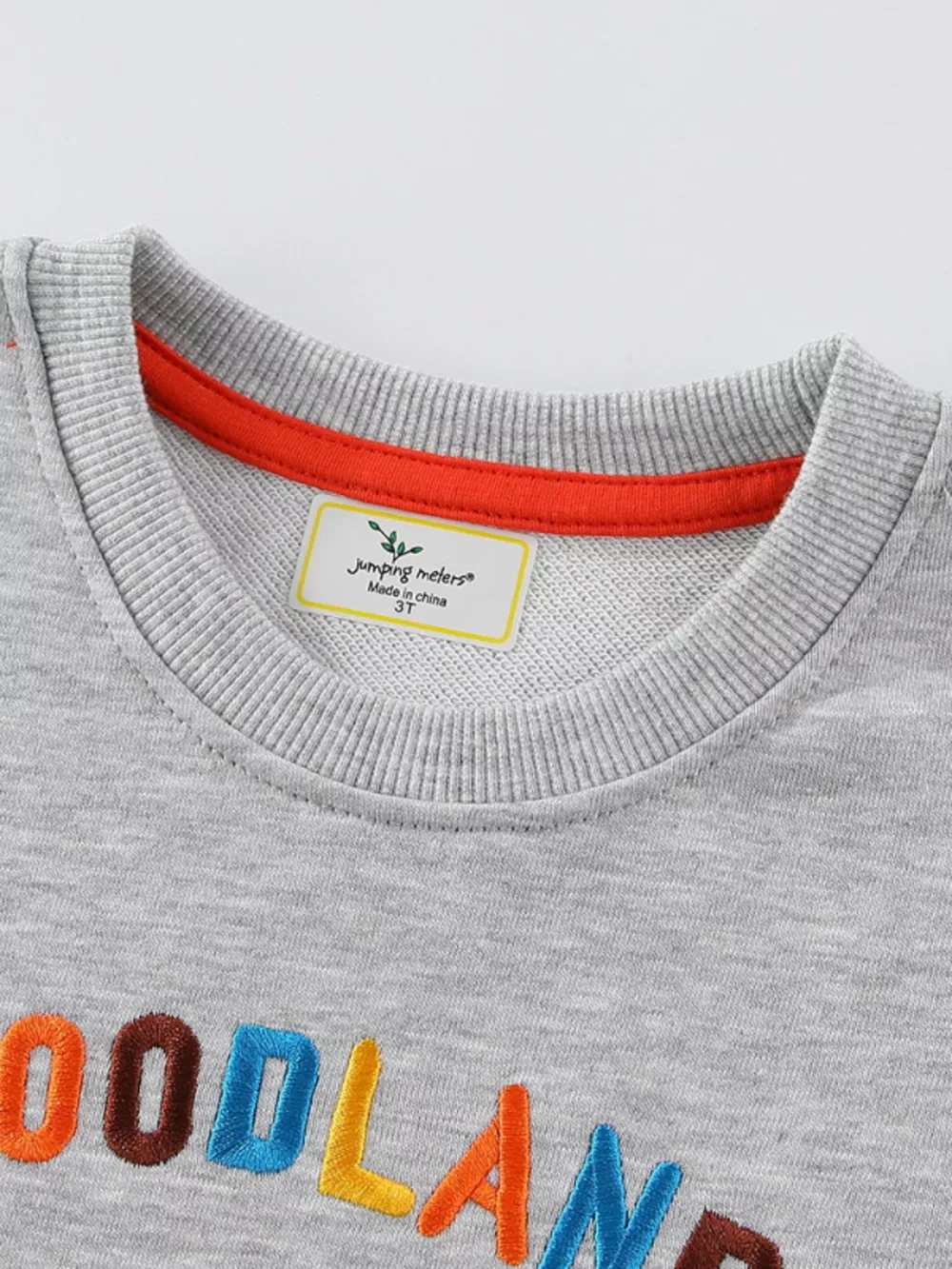 Children's Woodland Friends Embroidered Crewneck Sweatshirt, image 4