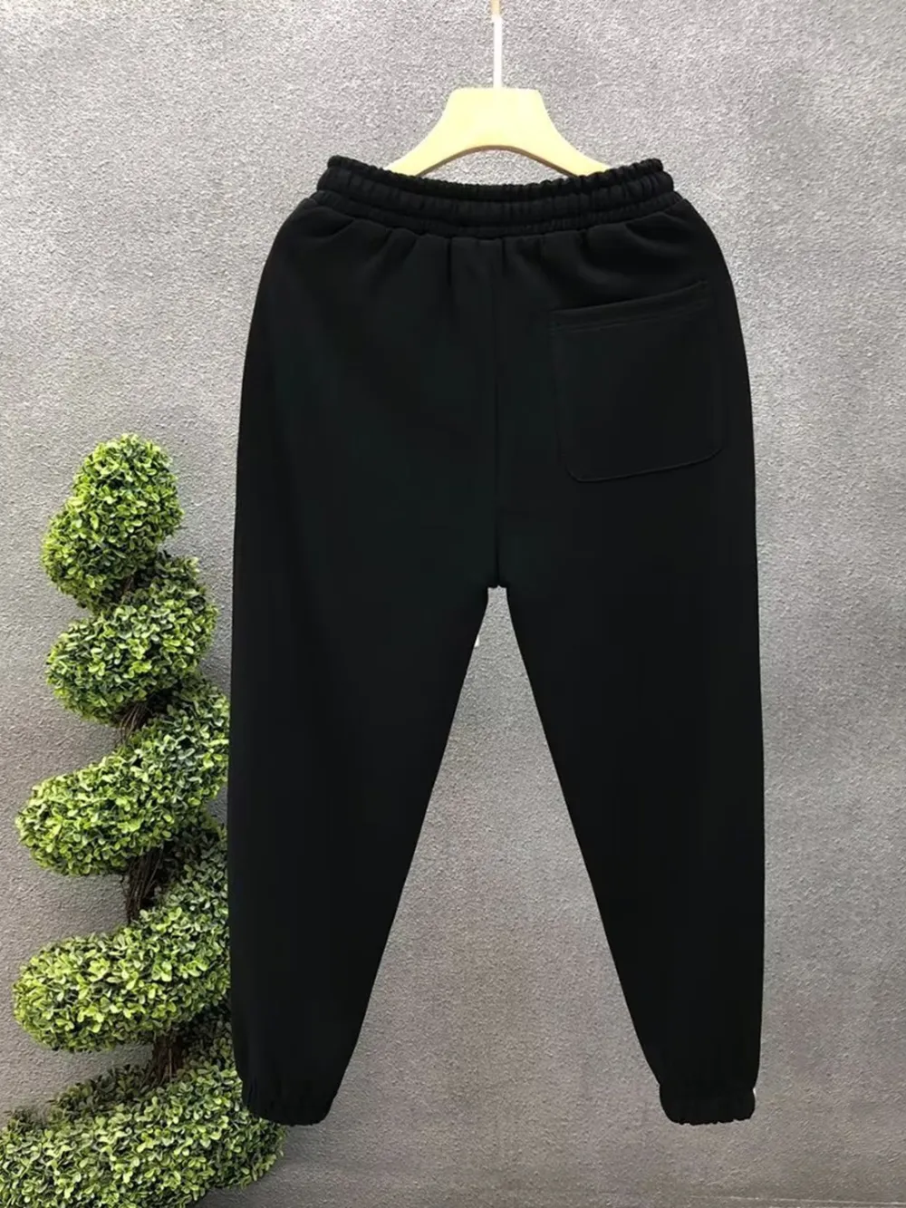 Men's Plus Size Casual Drawstring Joggers, image 2