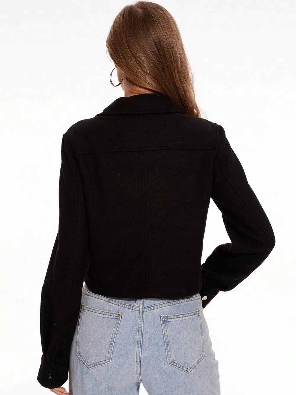 Snap Down Long Sleeve Jacket, image 19