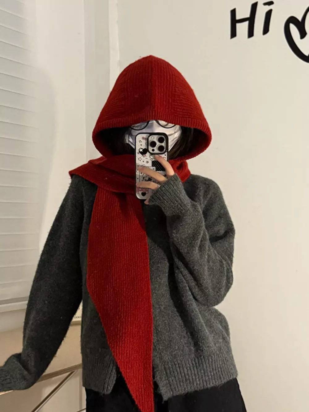 Cozy Knit Winter Scarf, image 4