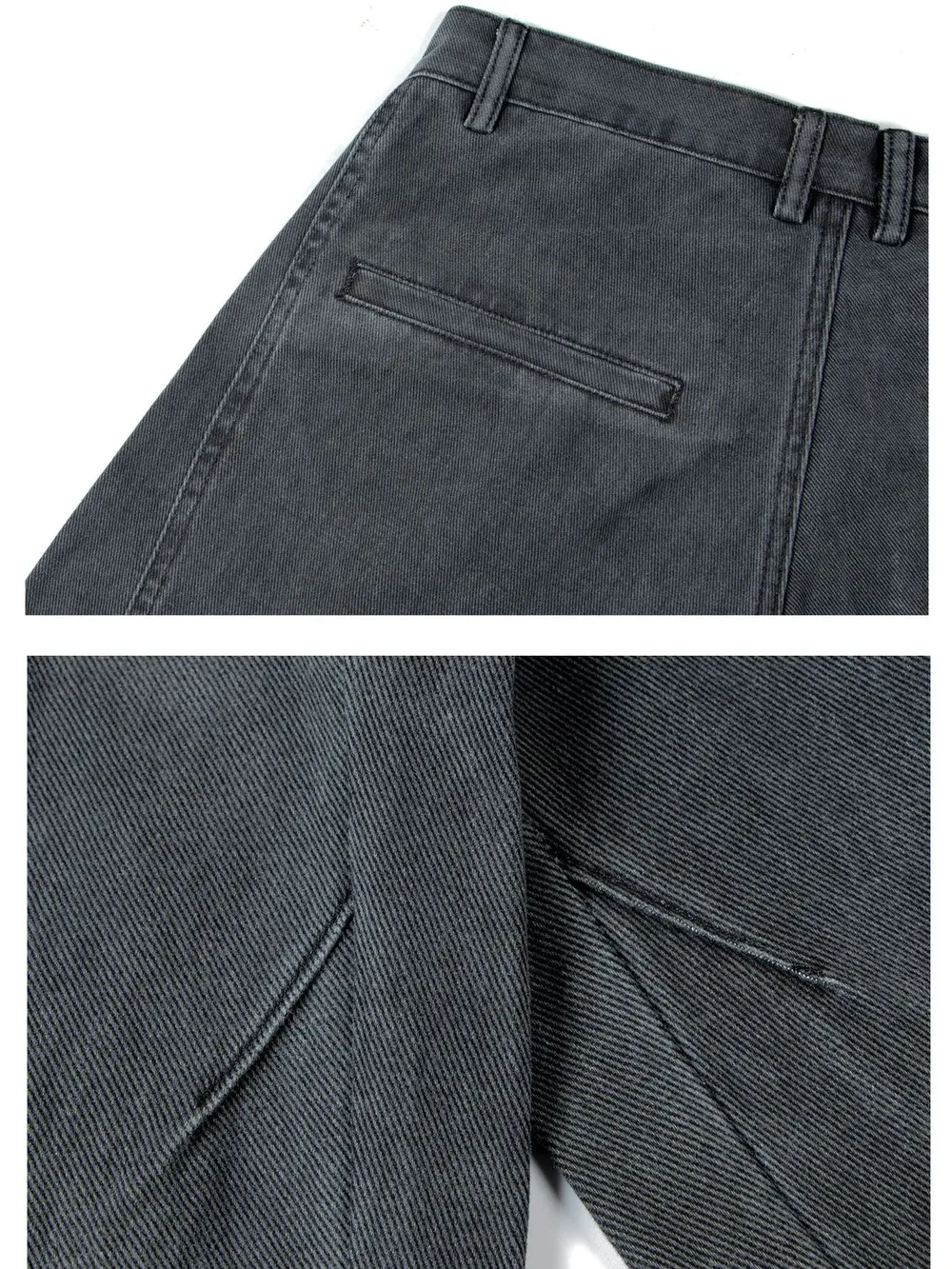 Men's Washed Wide Leg Pants, image 8
