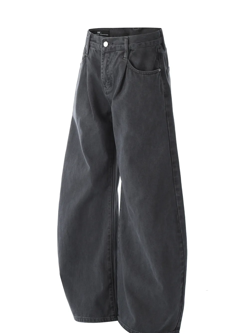 Men's Vintage Washed Wide Leg Jeans, image 4