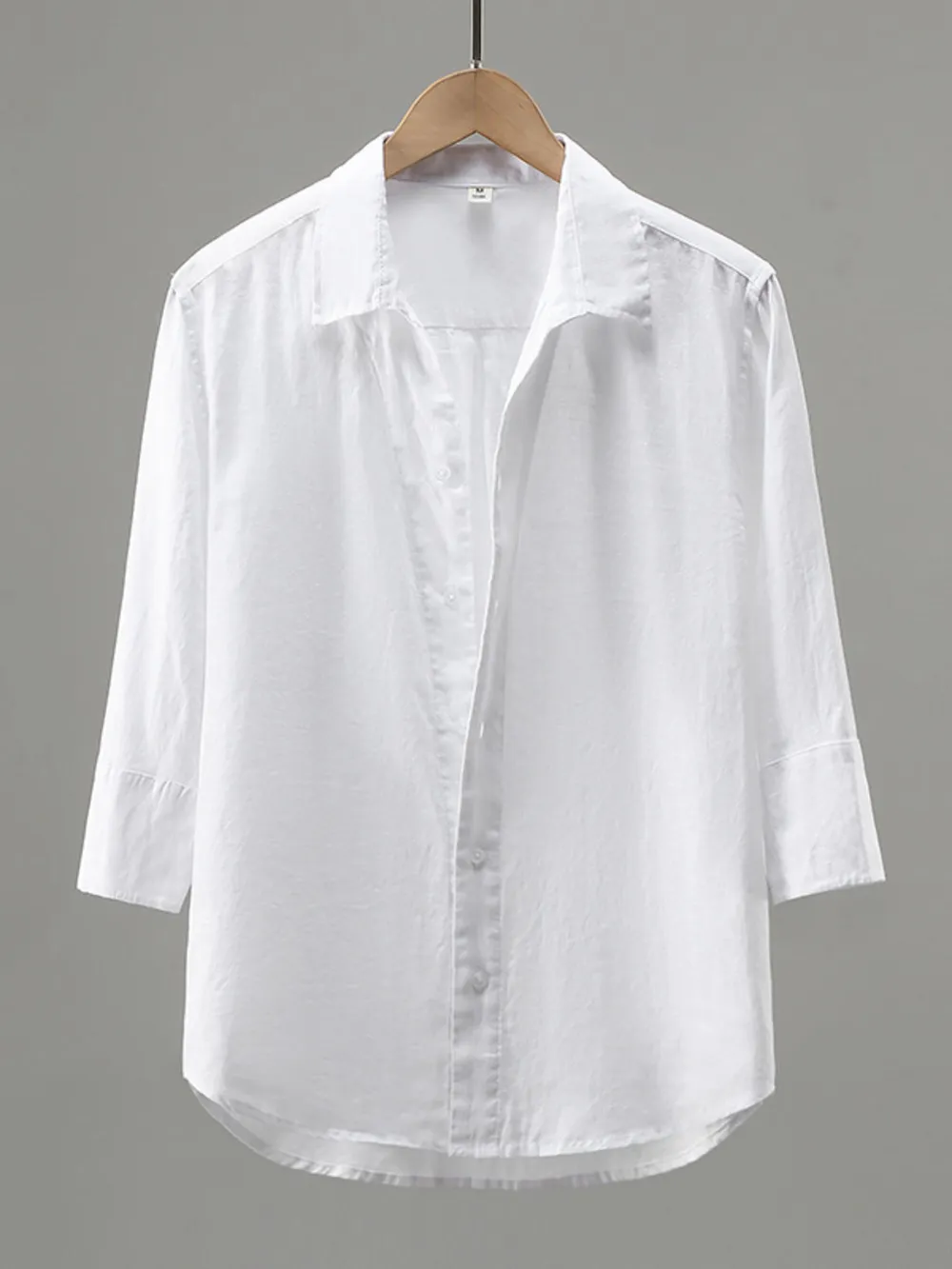 Men's Plus Size Button Up Long Sleeve Shirt, image 7