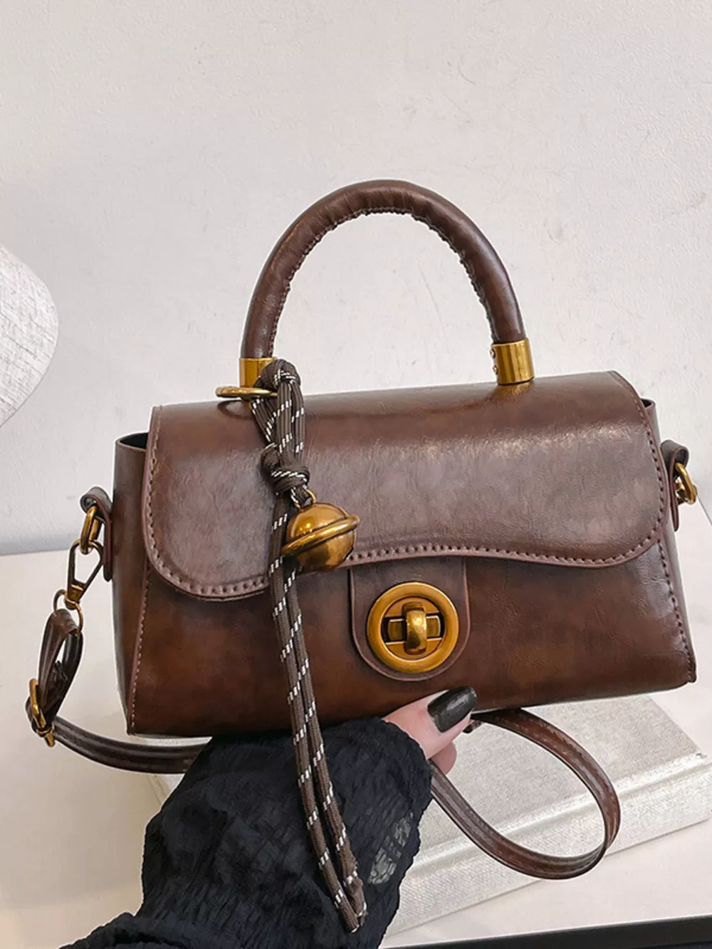 Top Handle Crossbody Bag, image 16
