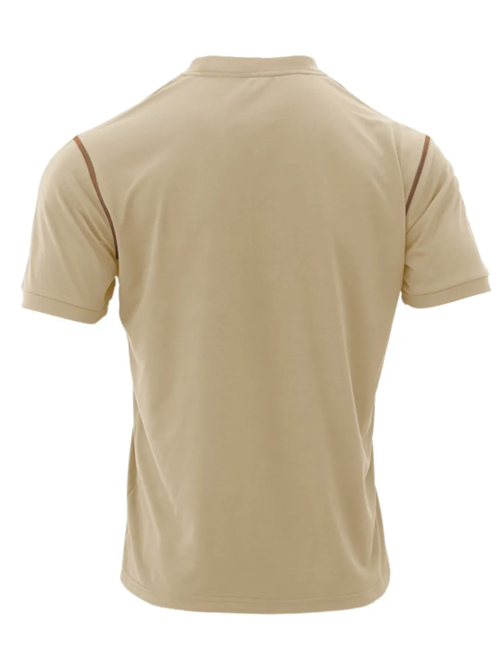 Men's Full Size Button Detail Short Sleeve Polo Plus Size, image 13
