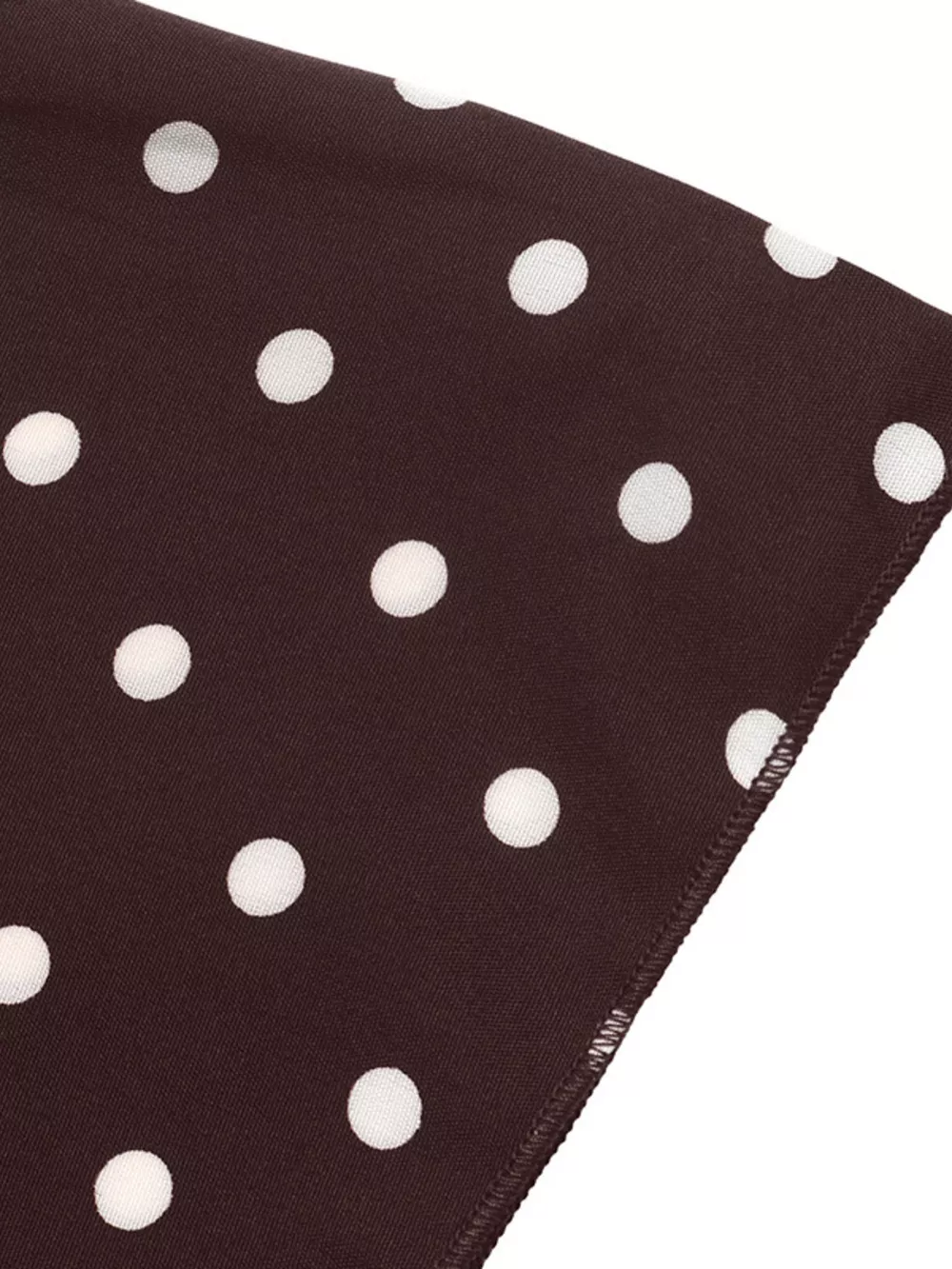 Polka Dot Flare Sleeve Tie Neck Dress, image 11