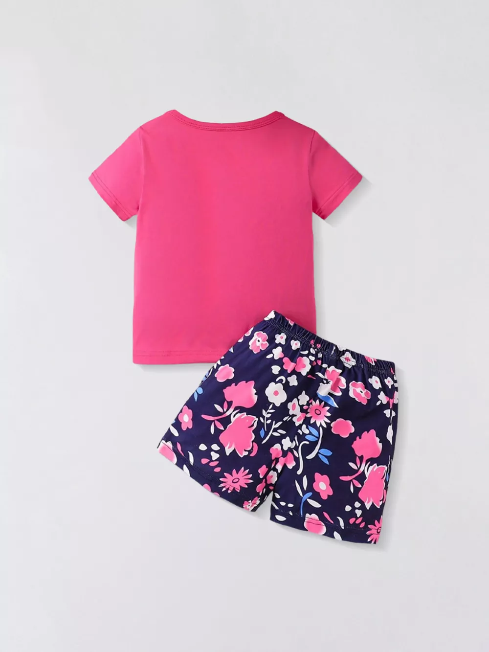Children's Floral Sunglasses Tee and Shorts Set, image 4