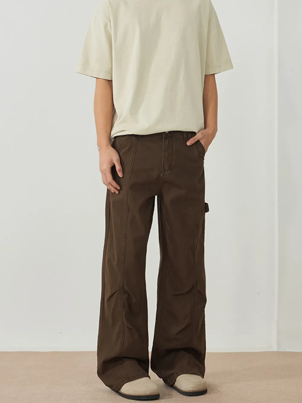 Men's Wide Leg Pants, image 3