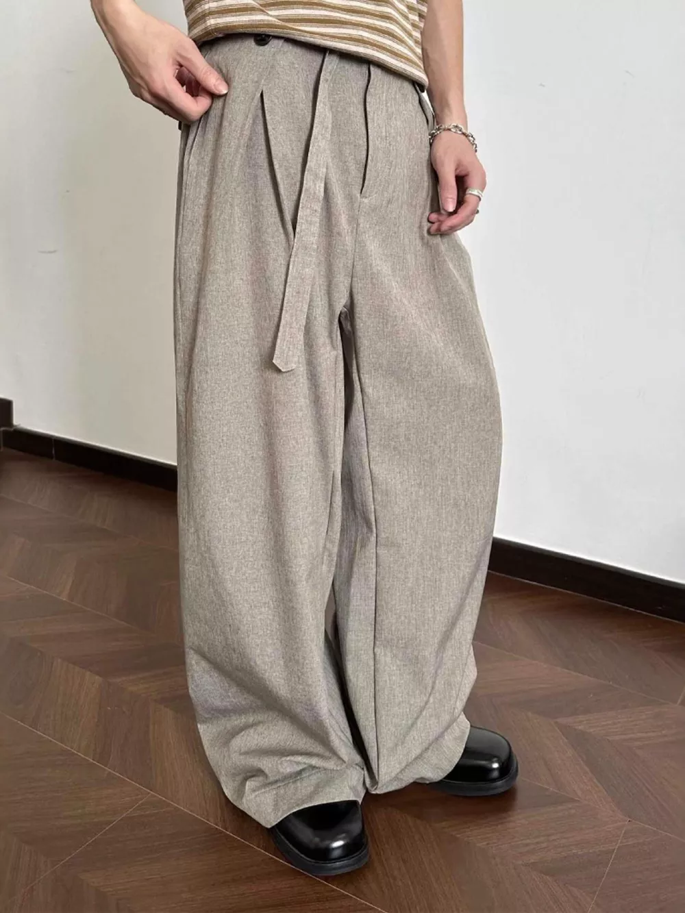 Men's Wide Leg Pants, image 3