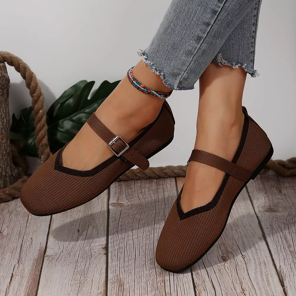 Round Toe Mesh Slip-Ons, image 27
