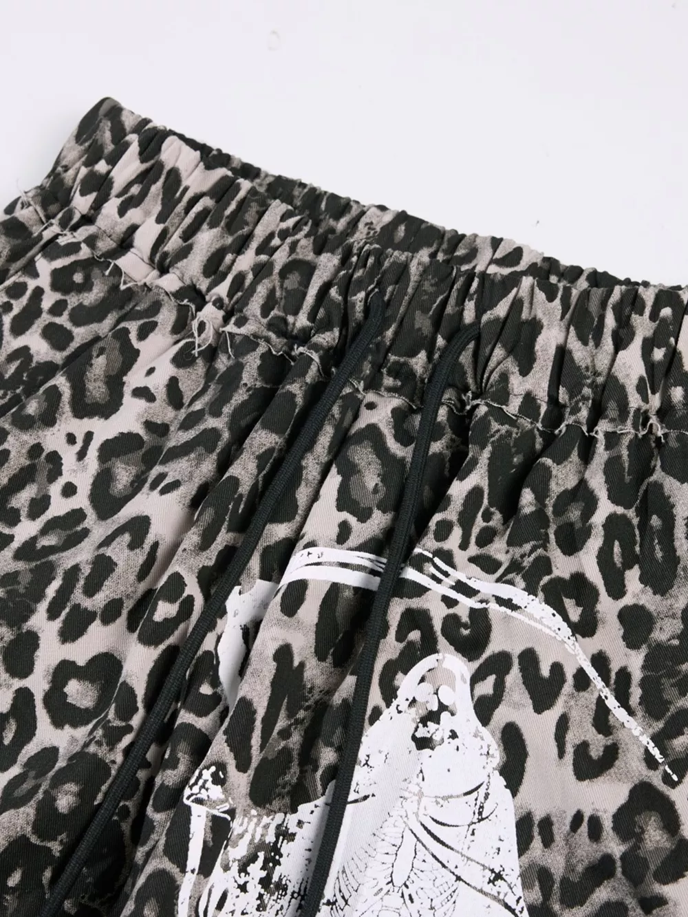 Men's Leopard Print Wide-Leg Pants, image 5