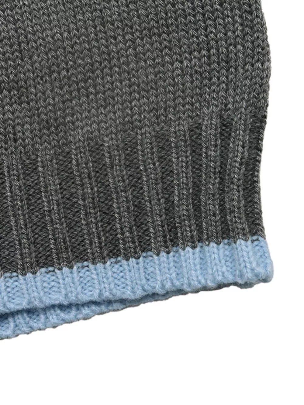 Contrast Trim Crew Neck Sweater, image 9